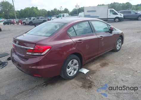 2013 Honda Civic Lx from USA, damaged, VIN 2HGFB2F51DH528023